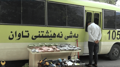 لە هەولێر کەسێک لەسەر دزینی 300 ملیۆن دینار دەستگیر کرا