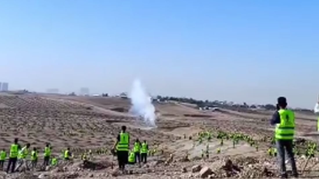 Erbil’s Green Belt Project nears end of first phase with 500,000 saplings planted