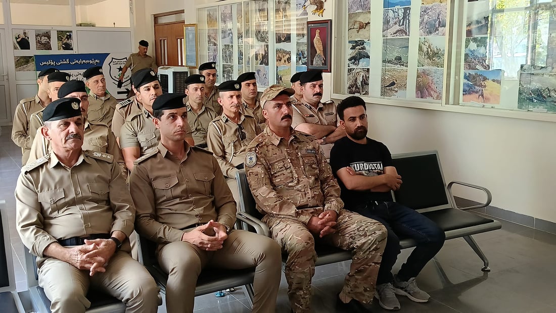 خەڵاتی پێشمەرگەی دارستان بە پۆلیسێکی دارستانی قەرەداغ بەخشرا