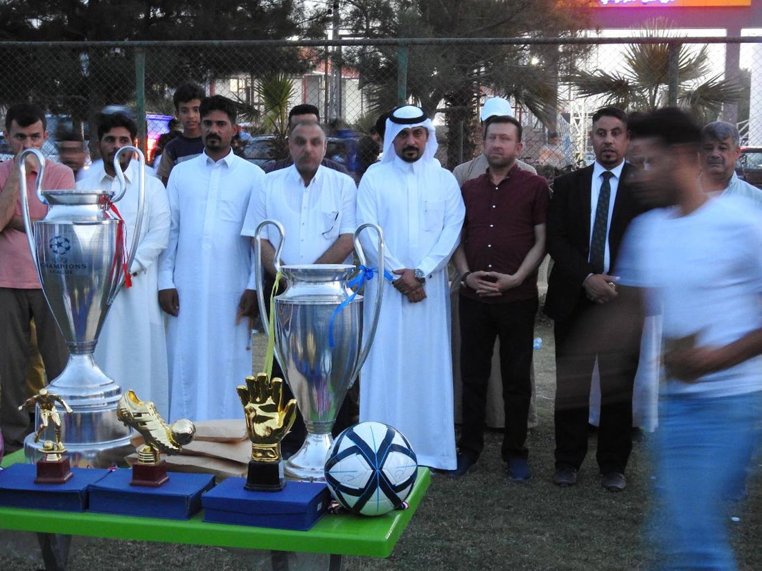 صور: مباراة مثيرة وشغب جماهيري في ختام بطولة داقوق.. طيار ينتزع الكأس من النصر