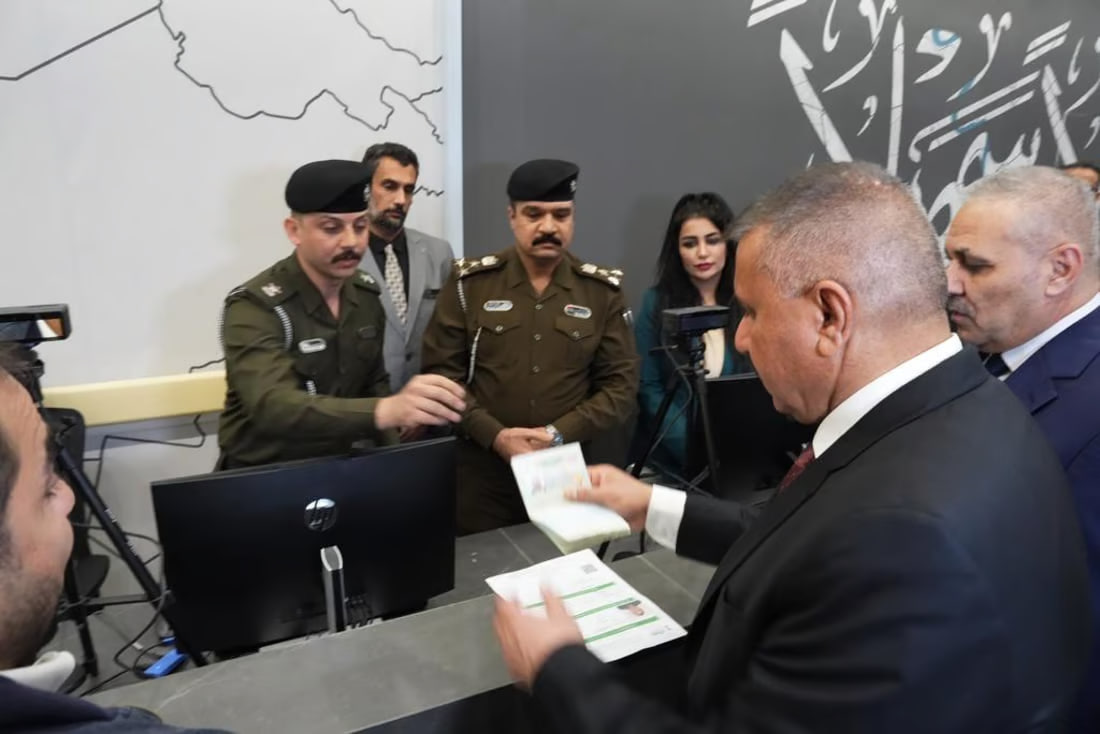 Interior minister inaugurates new e-visa gates at Baghdad International Airport