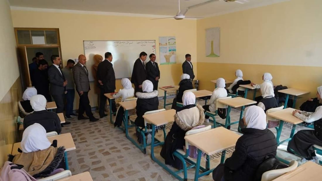 ثانوية تلعفر للمتفوقين تستحدث مادة “المطالعة المكتبية” وتحصل على ألف عنوان (صور)