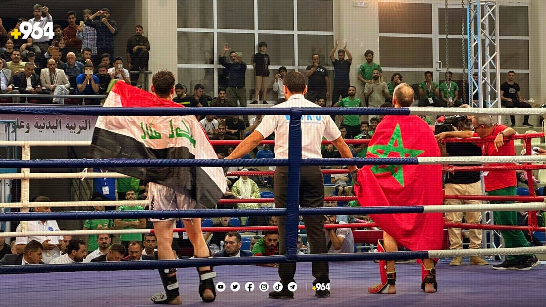 عێراق نازناوی پاڵەوانیەتی کیک بۆکسینگی عەرەبی بەدەستهێنا