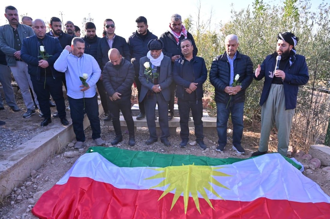 تەرمى هونەرمەند خەلیل وەندی بەخاكسپێردرا