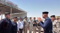الزيدي يفتش سيارات الحشد ويلغي الطريق العسكري في الأنبار