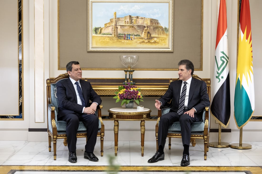 Nechirvan Barzani meets SDF commander Mazloum Abdi for talks on Syria and Kurdish dialogue