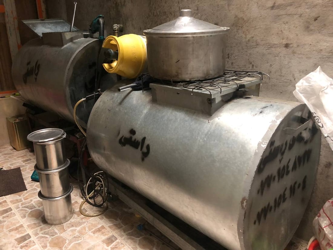 کەسێک لەسەر دروستکردنی رۆنی ساختە دەستگیر کرا