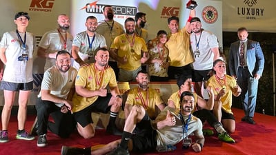صور: فريق fitzone بطلاً لمنافسة القوة “كروس فيت” في “دريم سيتي” أربيل