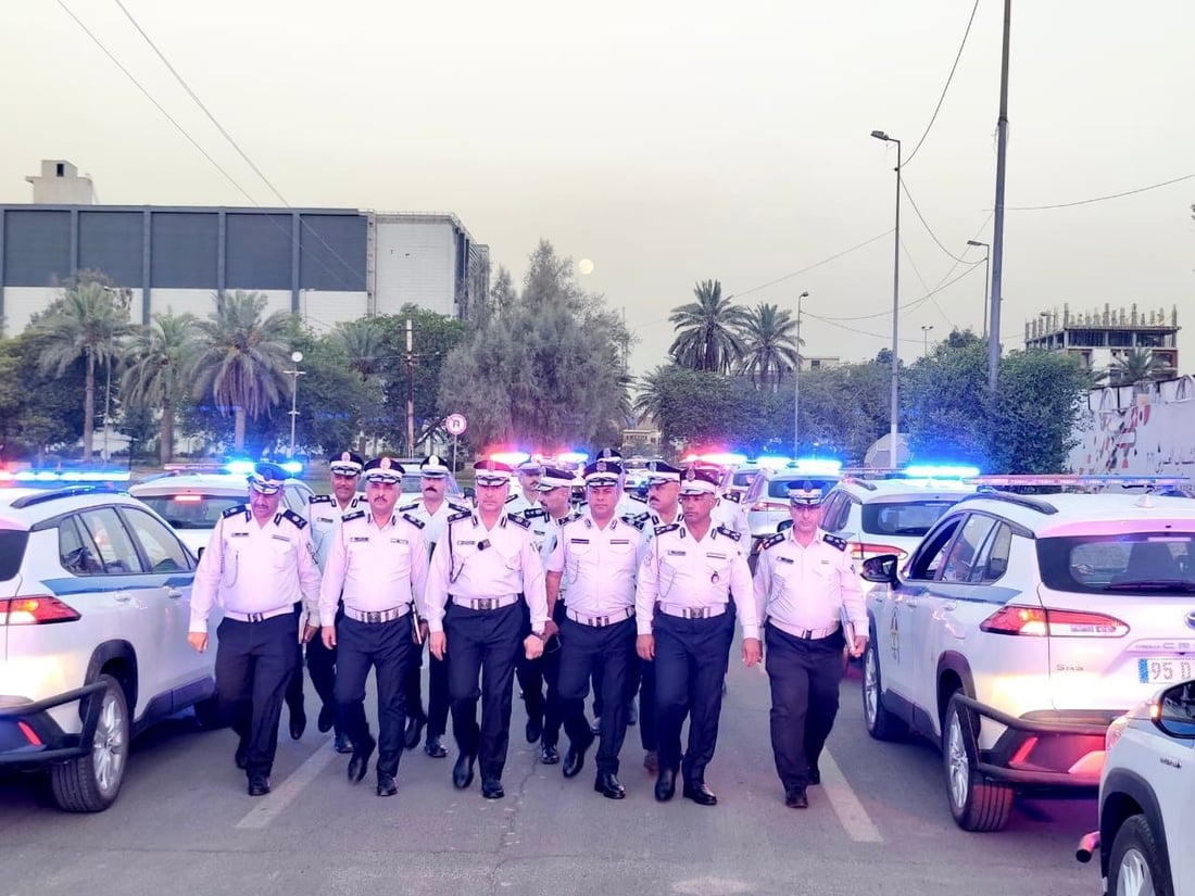 صور: المرور تجهز دوريات بغداد بسيارات حديثة ومواصفات خاصة