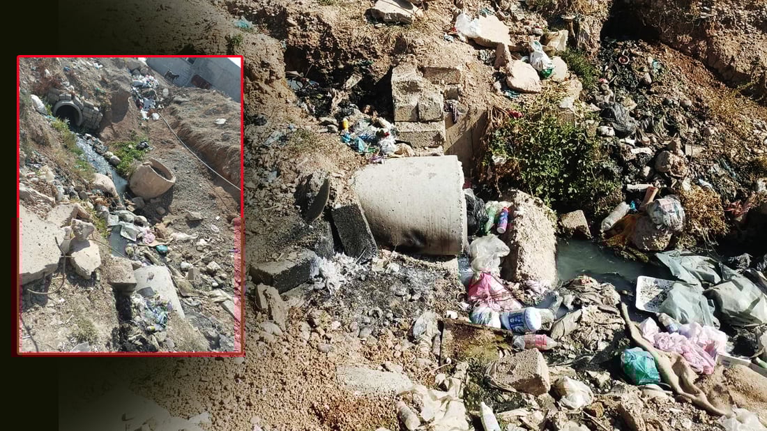 بۆنى زێراب دانیشتووانى كۆمه‌ڵگاى كاوه‌ى له‌ قوشته‌په‌ بێزار كردووه‌