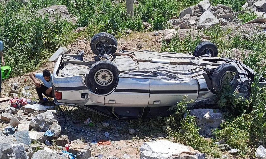 بەهۆی دوو رووداوی هاتوچۆ حەوت کەس بریندار بوون