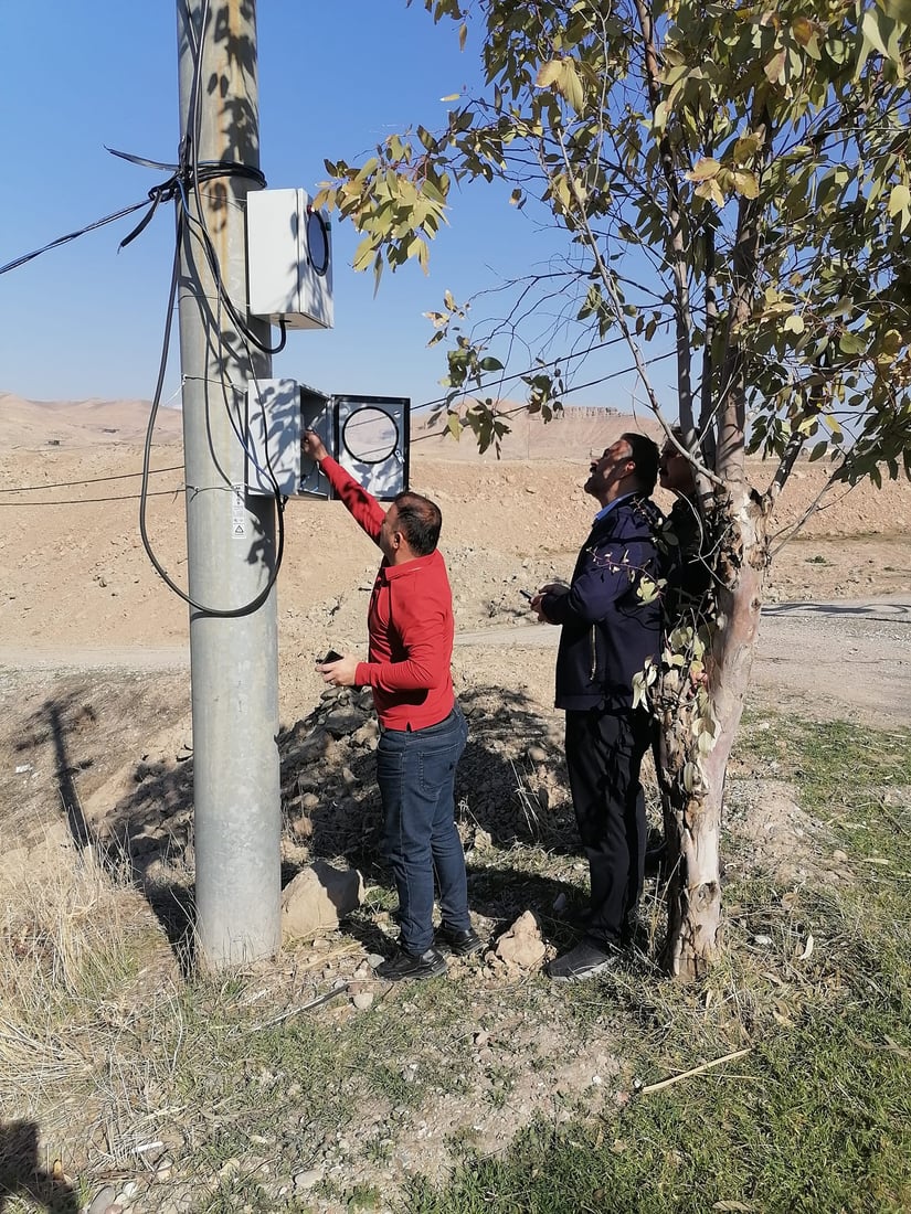 چه‌ند هاوبەشێكی کارەبای کشتوکاڵی له‌ سێگردكان سزا ده‌درێن