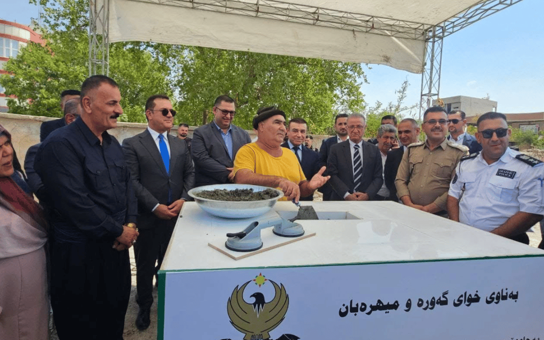 سەرەکیترین شەقامی ناو کفری دروست دەکرێت 