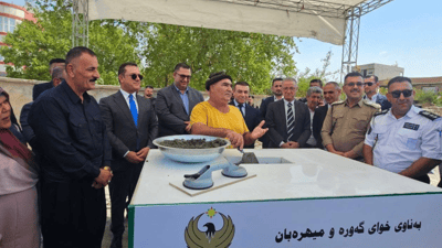 سەرەکیترین شەقامی ناو کفری دروست دەکرێت 