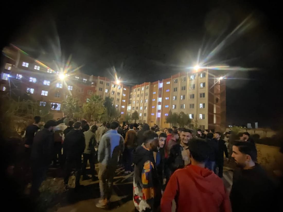 ئەمشەو خوێندکارانی بەشەناوخۆیی پێنجی ئازار لە رانیە گردبوونەوە