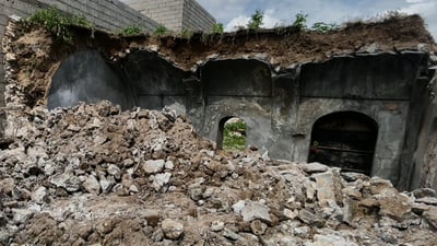 ماڵە مێژووییەکەى مەجید پاشاى تێدایە؛ باران چوار شوێنەواری کفری روخاندووە