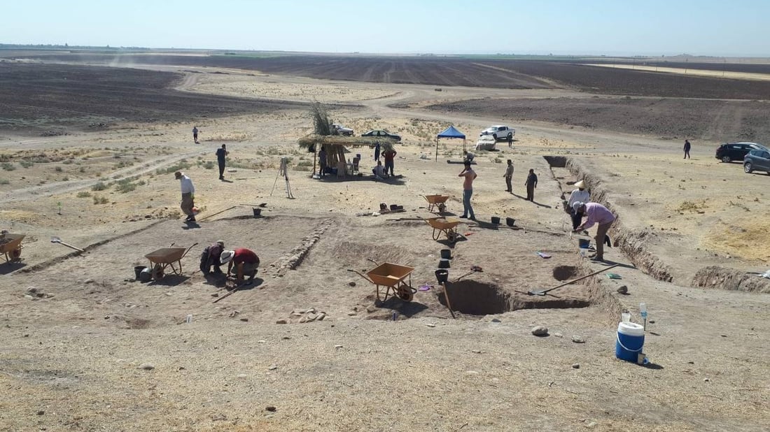 صور: علماء فرنسا وإيطاليا يكتشفون آثار “حياة مزدهرة” في دهوك منذ 5 آلاف عام