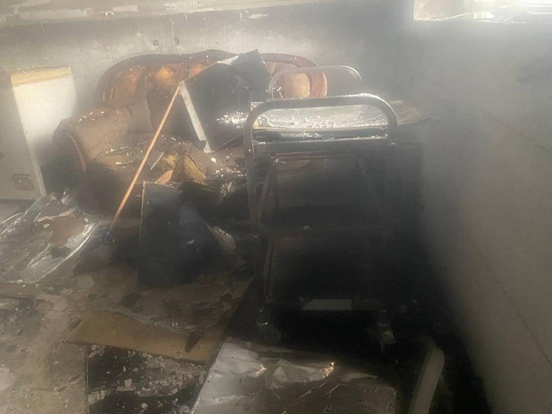 هۆڵی پرسەی شەوکەت شێخ یەزدین لە سۆران سووتێنرا