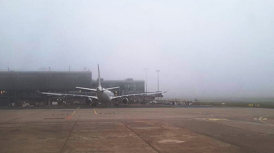 فڕۆکەخانەی هەولێر گەشتەکانی بە وەستاوی ماوەتەوە و هی سلێمانیش ئاساییە