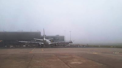 فڕۆکەخانەی هەولێر گەشتەکانی بە وەستاوی ماوەتەوە و هی سلێمانیش ئاساییە