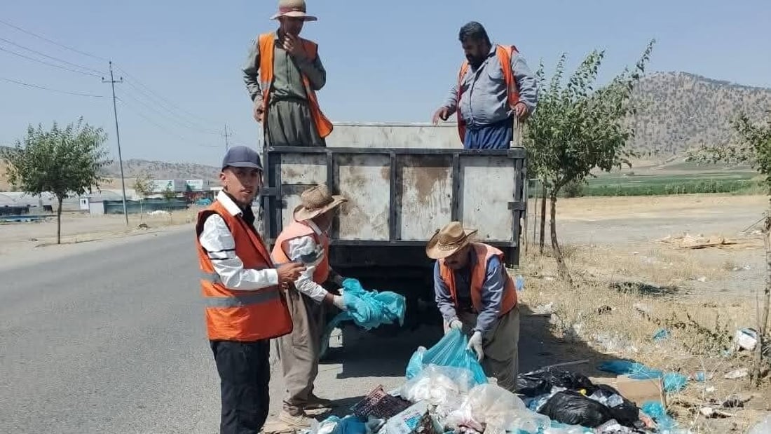 هەڵمەتێكی پاككردنەوە لە پێنجوێن و سەیدسادق دەستیپێكرد