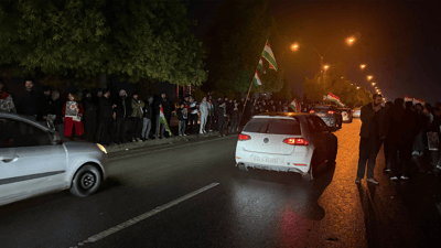 مزگەوتی شەهید سەردار سەعید سۆفی پێشوازی لە تەرمی شەهید ئەحمەد دەکات