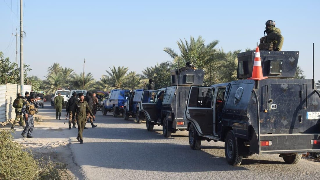 انتشار أمني في ذي قار يسفر عن اعتقال 117 متهماً ومخالفاً