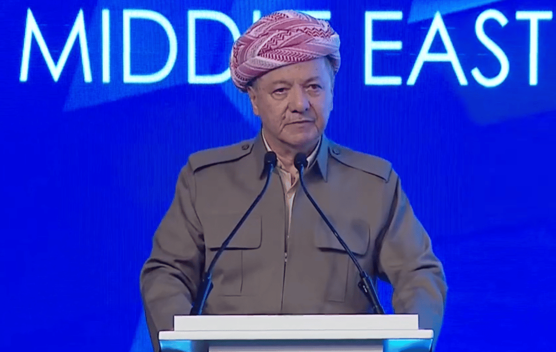 Barzani: There must be one region, one parliament, one Peshmerga force, and one government