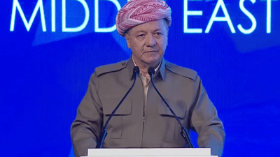 Barzani: There must be one region, one parliament, one Peshmerga force, and one government