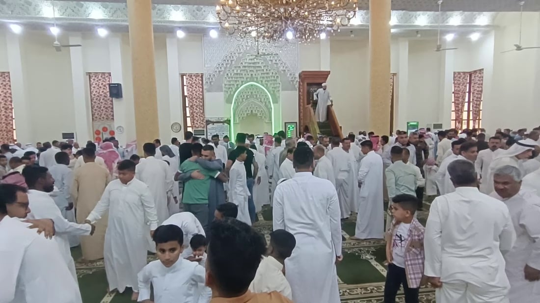 شاهد صلاة العيد في الفاو.. الخطيب حذر من المخدرات ودعا إلى ترك منصات التواصل