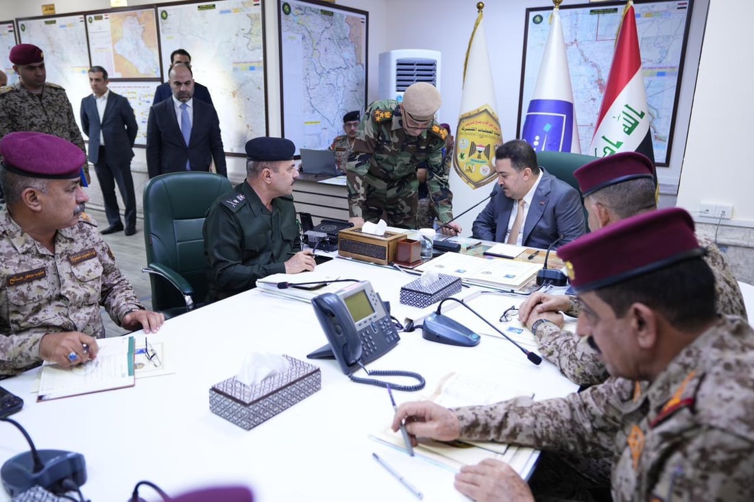 السوداني من مقر قيادة العمليات: لن نفرض حظراً للتجول يوم الاقتراع