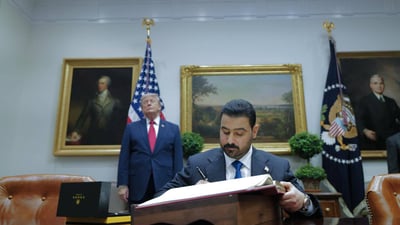 Zaidi pitches economic partnership in Washington as coalition winds down
