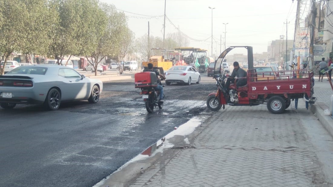 أسعار المنازل ستقفز في حي الجهاد.. التبليط وصل إلى شارع “65” (صور)