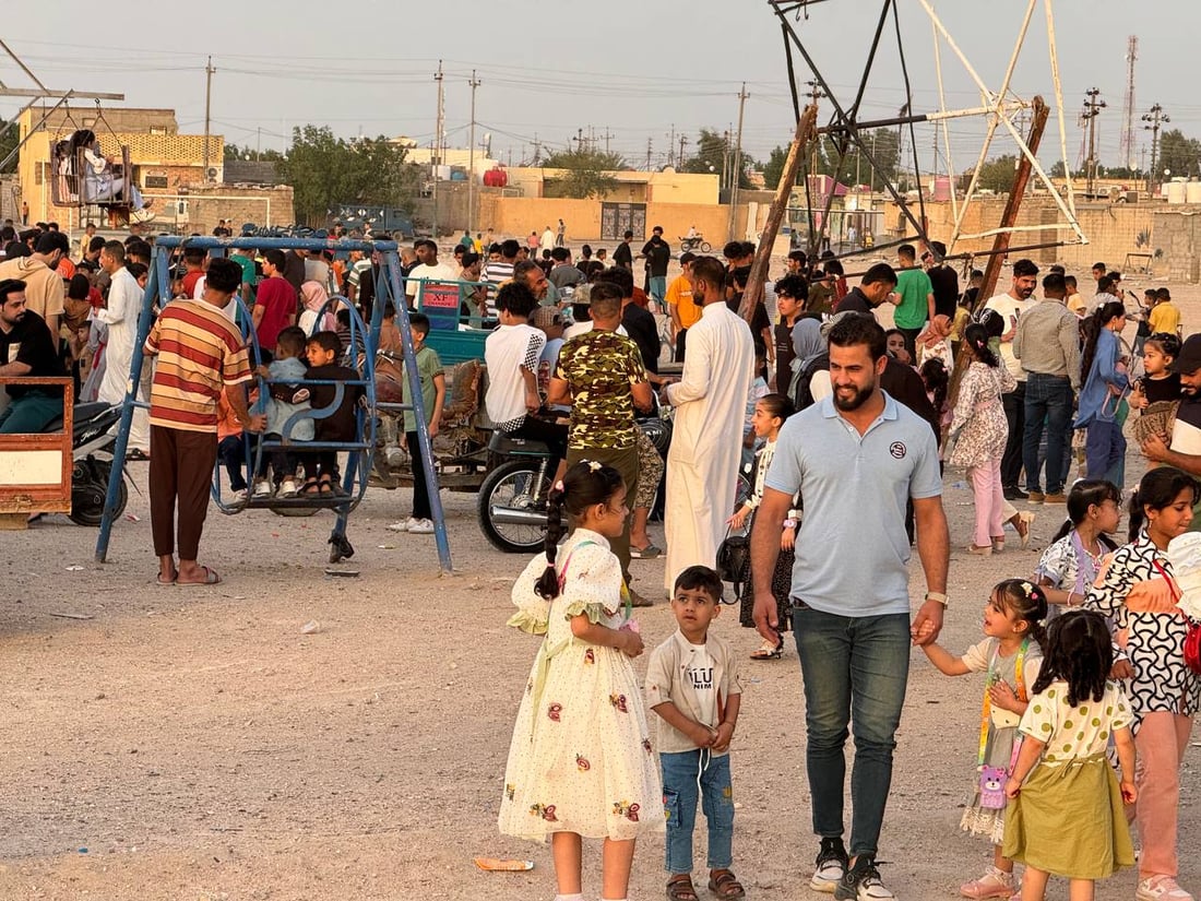 فيديو: في خور الزبير ميناء ومصانع ولا مدينة للألعاب.. الترفيه بقي بالدولاب القديم