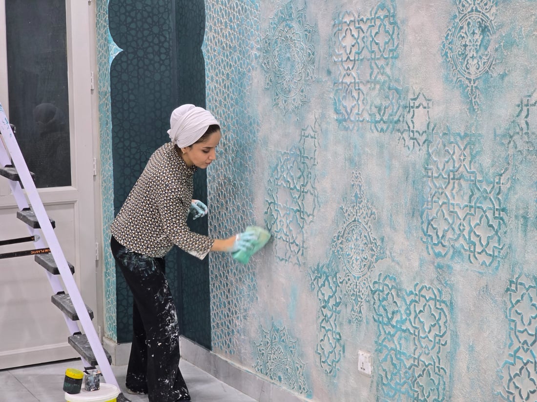 Sulaymaniyah decorator breaks barriers in male-dominated trade