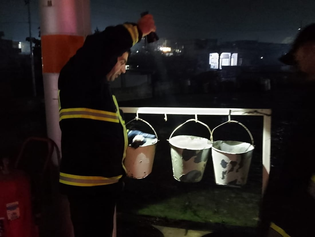 بەرگری شارستانی سۆران پشکنین بۆ بەنزینخانەکان دەکات