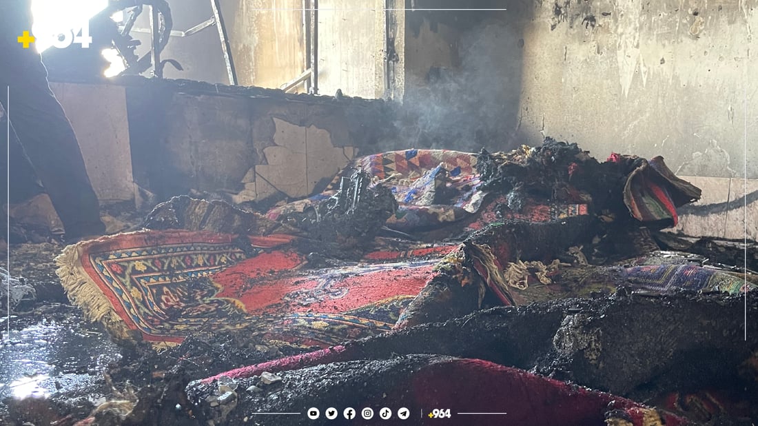 خاوەنی کەناڵی رۆژ باسی زیانەکانی ئاگرەکە دەکات