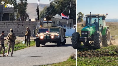 سەپاى عێراق بەرۆکى جوتیارانى کورد بەرنادات