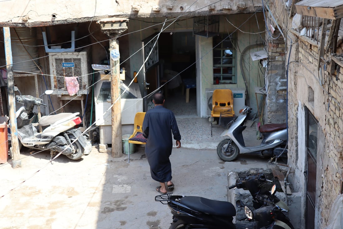 فيديو من “خان المدامغة” في الكاظمية: آخر شاهد على العهد العثماني تحوّل إلى “گراج”