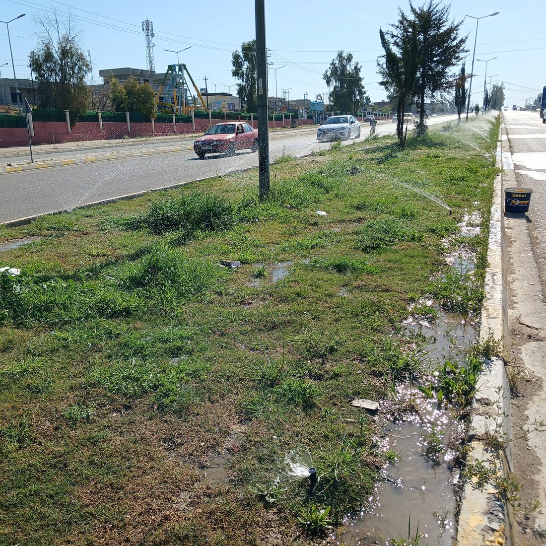 پردێ ده‌ستى به‌ ئاودانى سه‌وزاییه‌كانى كرد