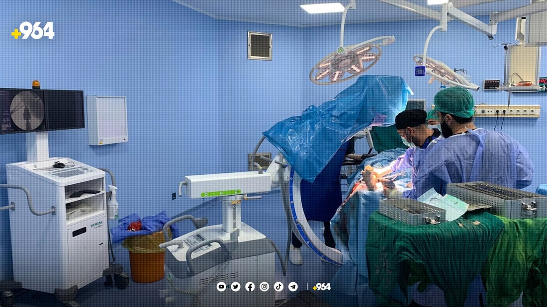 ساڵێکە دەرگای ژووری نەشتەرگەری نەخۆشخانەی ئاکرێ بەیانیان ناکرێتەوە
