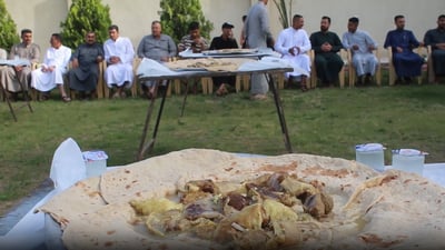 “الهبيط” للجميع صباح كل عيد.. فيديو من مضيف عشيرة الخزرج في الضلوعية
