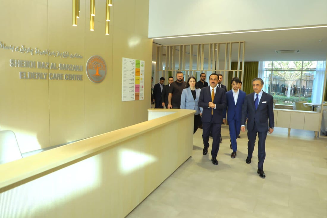 محافظ أربيل يزور دار المسنين الجديدة: تصميم جذاب والافتتاح قريباً (صور)