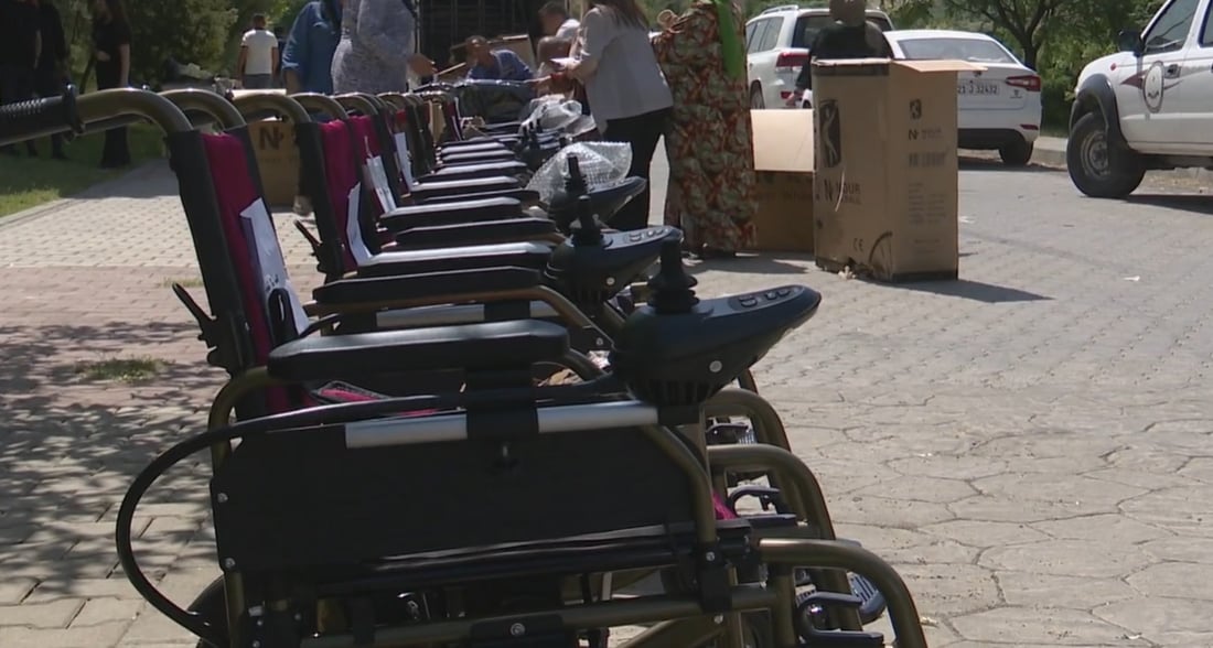 کورسیی کارەبایی بۆ 30 خاوەن پێداویستی تایبەت دابینکرا