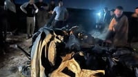 بەهۆی روداوێکی هاتوچۆوە له‌ سنوورى حه‌ویجه‌ سێ کەس گ...