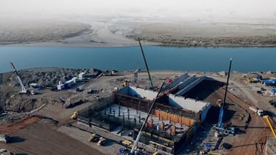 بە تێچووی 579 ملیۆن دۆلار؛ دەستکرا بە جێبەجێکردنی قۆناغی دووەمی وێستگەی ئاوی قورسی هەولێر