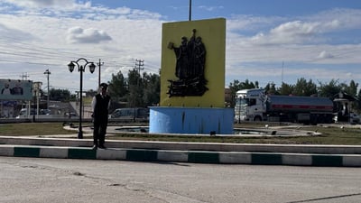 النجف.. إغلاق الطريق بين فلكتي الحدود والمناذرة الخارجية لغرض التبليط