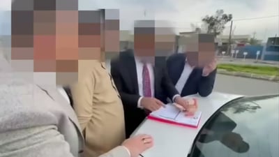 پۆلیسێک دەستگیرکرا کە سەرانەى لە بازرگانان وەرگرتووە