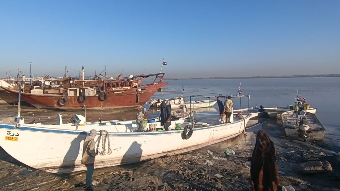 الحظ لم يحالف صيادي الفاو اليوم.. أجواء متقلبة والأسماك هربت من “الشرجي” (صور)