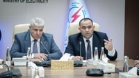 صور: وزير الكهرباء يعرض فيديو 